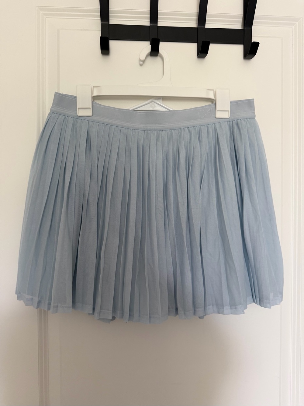 Dalia Pleated Blue Athletic Skirt/Skort